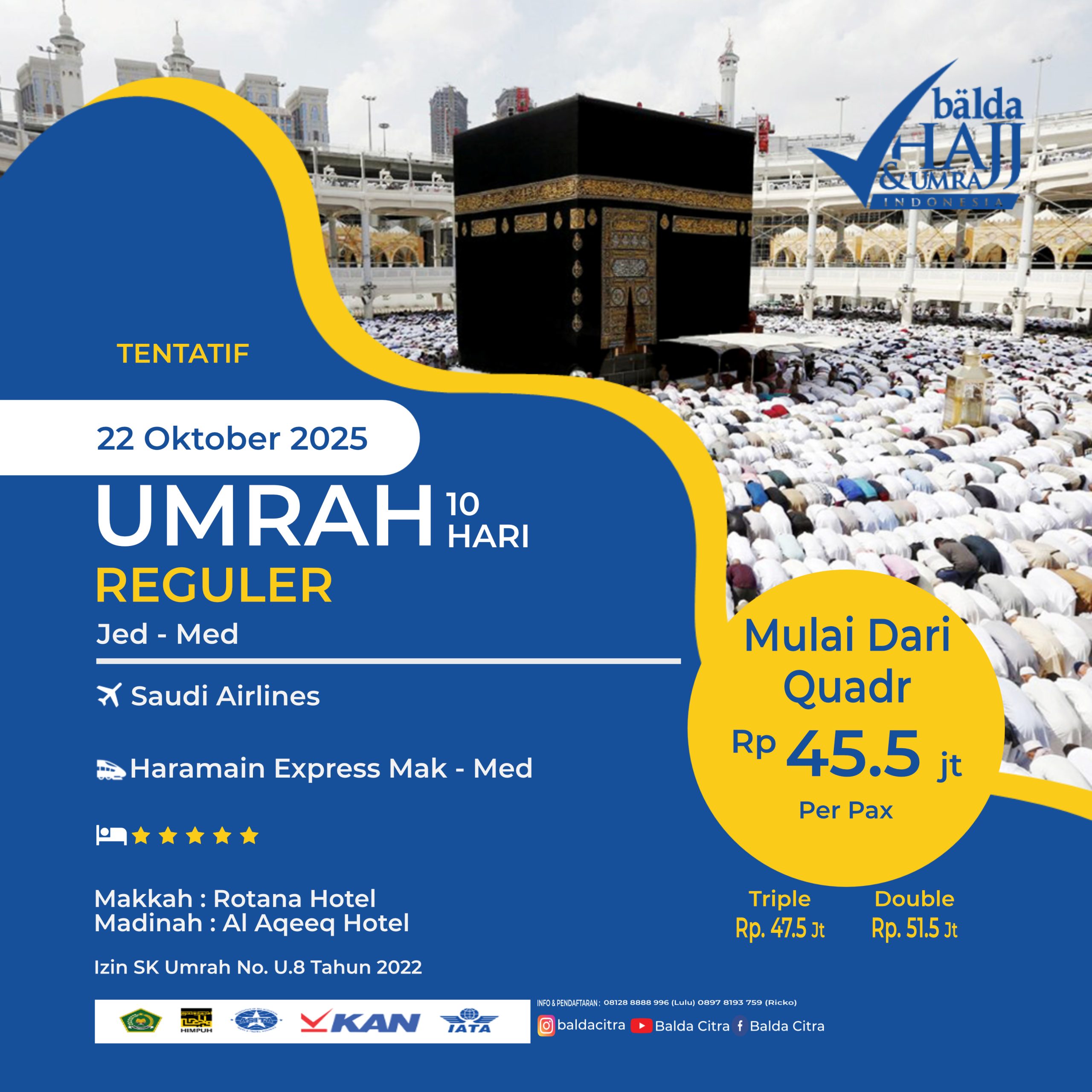 Umrah 23 Okt 2025